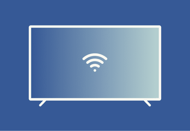 التأكد من أن اتصال MediaStreamer يعمل بمجرد إعداد DNS، سيتحقق التلفاز من الاتصال بالإنتر...